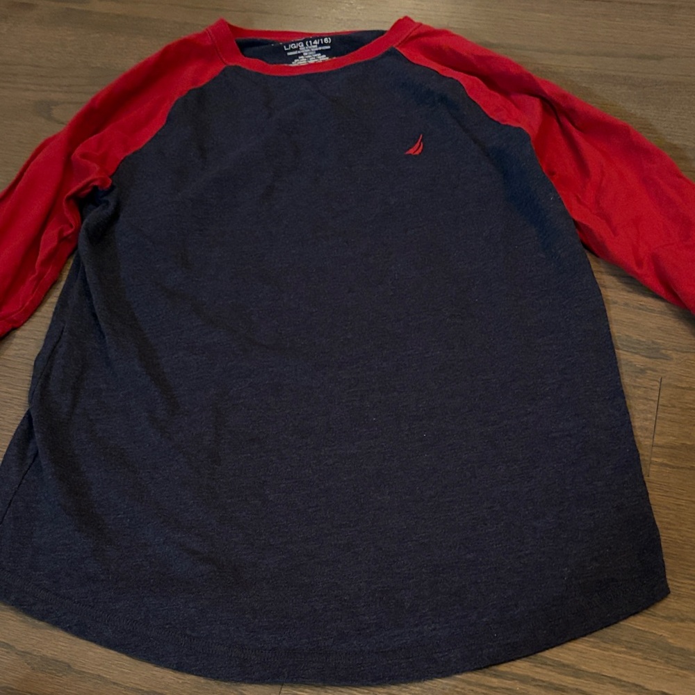 Nautica boys long sleeve shirt